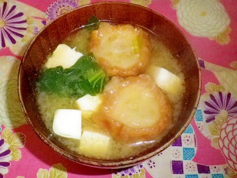 油麩のお味噌汁